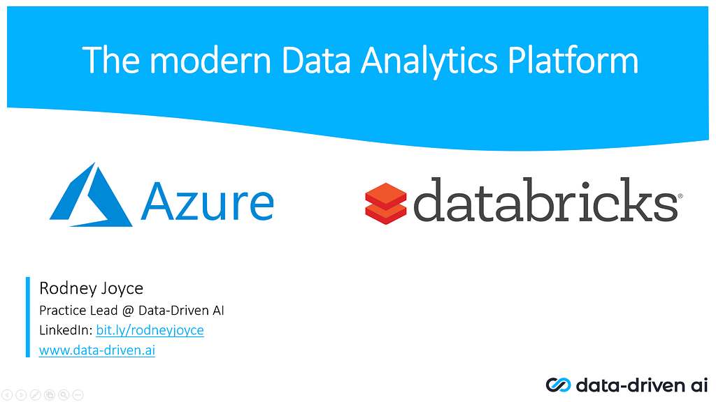 Modern Data Platform with Azure and Databricks