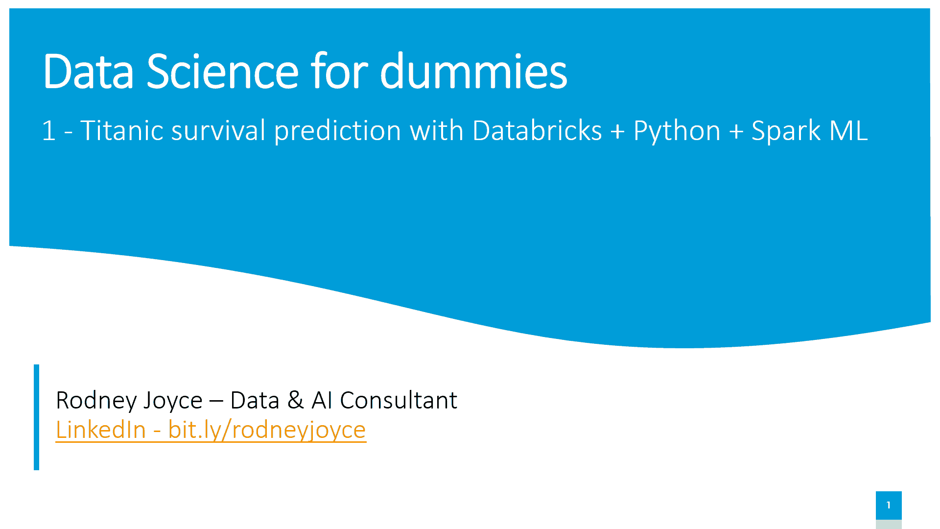 Data Science for dummies